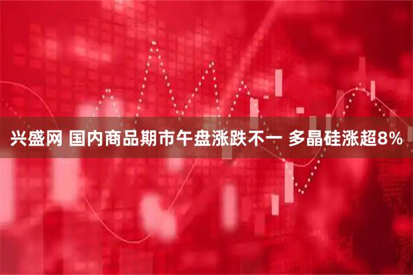 兴盛网 国内商品期市午盘涨跌不一 多晶硅涨超8%
