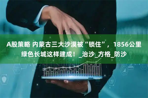 A股策略 内蒙古三大沙漠被“锁住”，1856公里绿色长城这样建成！_治沙_方格_防沙
